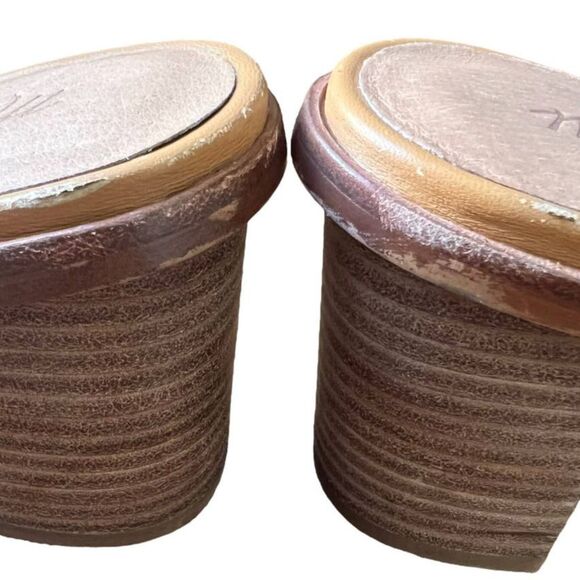 NWOT Madewell The Addie High Heel Rainbow Mule 9.5 - Picture 9 of 9